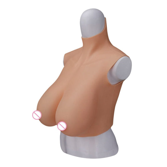 6th No-oil Silicone Prosthetic Breast For Drag Queen Crossdresser Male To Female cosplay - SANBULE