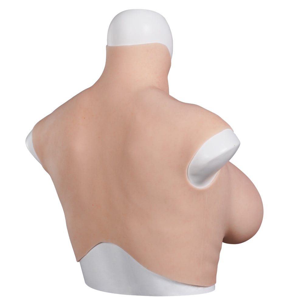 8th New Upgraded Top Quality Realistic Fake chest Tits Enhancer Silicone Breast Forms With Bloodshot Design - SANBULE