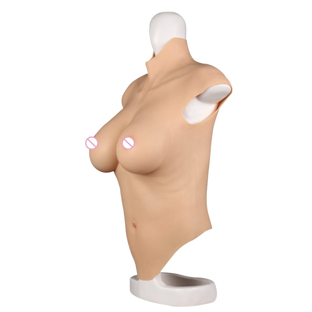 7th Half Bodysuit Realistic Silicone Breast - SANBULE
