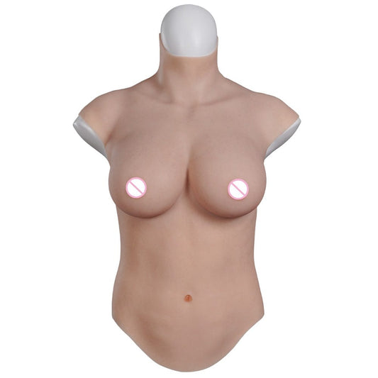 7th Half Bodysuit Realistic Silicone Breast - SANBULE