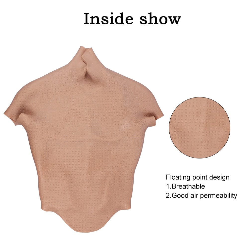 7th Half Bodysuit Realistic Silicone Breast - SANBULE