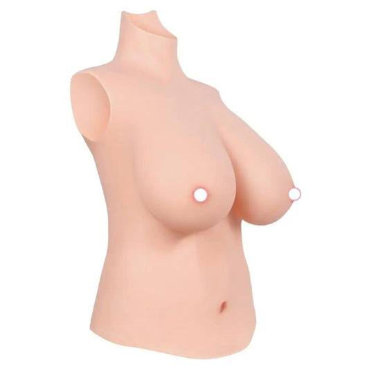 4th Half Bodysuit Realistic Silicone Breast - SANBULE